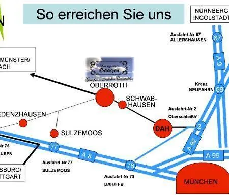 Vendégház Landgasthof Haagen Schwabhausen bei Dachau